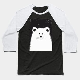 Cute Pet Cat Baseball T-Shirt